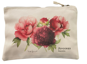 Pouch "Peonies" big size