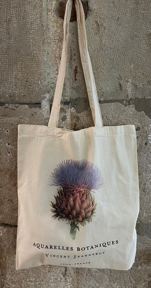 Totebag - Artichoke flower