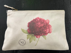 Pouch "Purple peony"