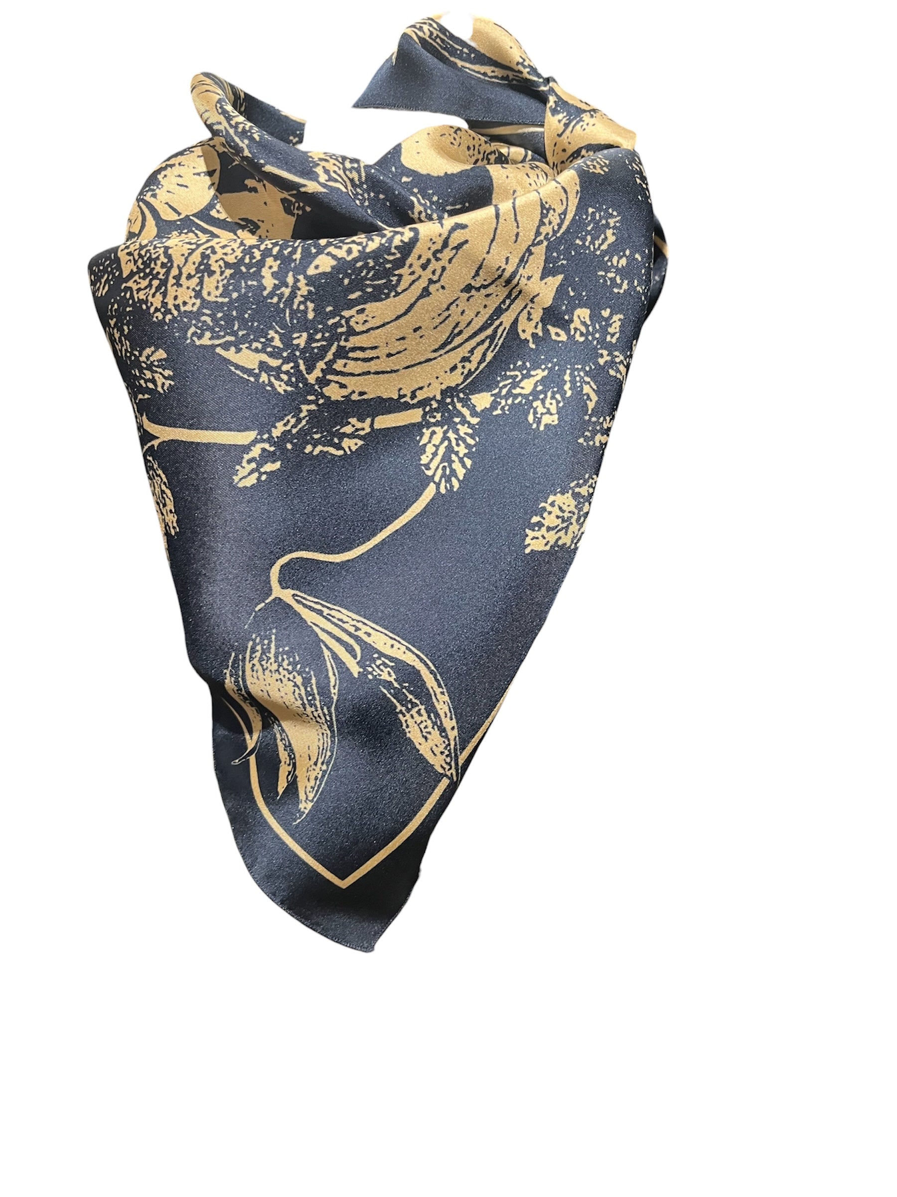 Small silk scarf "flowers"