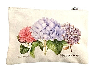 Pouch "multi hydrangea"