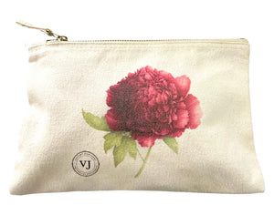 Pouch "Purple peony"