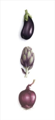 Triptych 3 vegetables