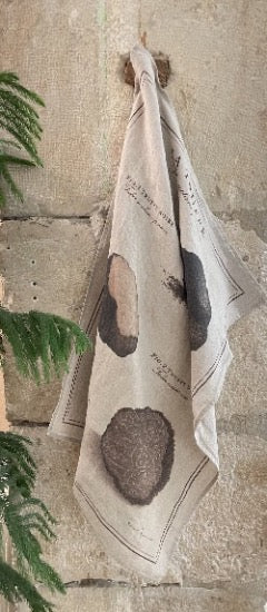 Linen tea towel "Truffle"