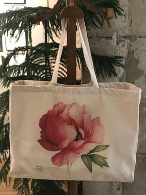 Big shopping bag Peony "Rockii"