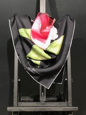 Silk Scarf and Châle-   Fuji