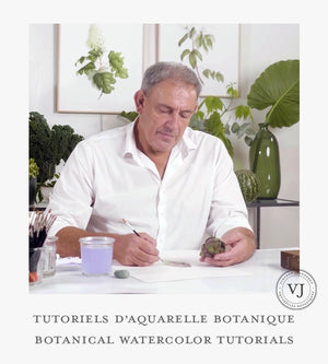 The art of botanical watercolor with Vincent Jeannerot. N°1 END OF SUMMER…