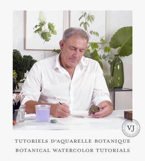 The art of botanical watercolor with Vincent Jeannerot. N°1 END OF SUMMER…